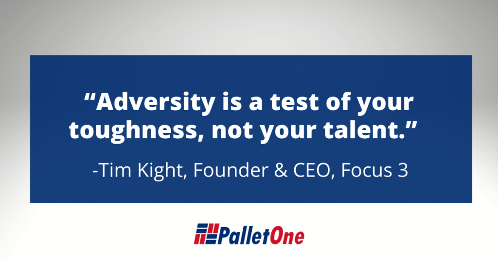 Adversity is a test of your toughness, not your talent