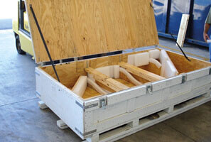 Titanium Fuselage Industrial Shipping Crate