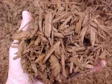 brown mulch