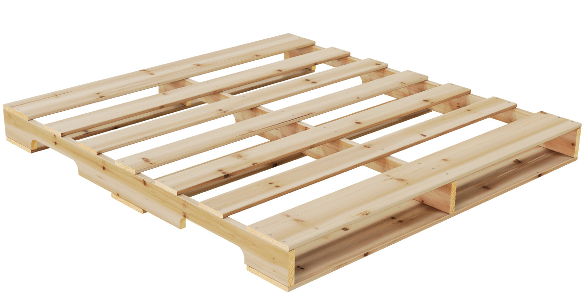 automotive wooden pallets for shipping auto parts